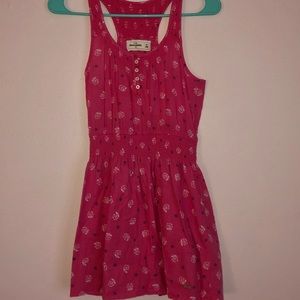Abercrombie Kids Pink Floral Dress MEDIUM